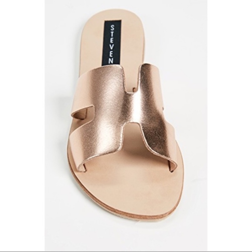 Rose Gold Greece Slides - @barefootmarine